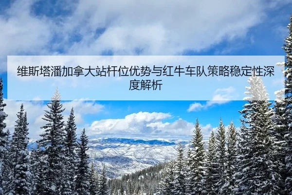 维斯塔潘加拿大站杆位优势与红牛车队策略稳定性深度解析